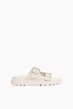 Tommy Jeans Kadın Double Strap Sandal Suede Terlik EN0EN02797ACG
