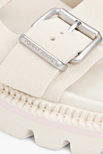 Tommy Jeans Kadın Double Strap Sandal Suede Terlik EN0EN02797ACG