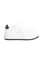 Calvin Klein Jeans Kadın Bold Flatf Low Laceup Mix Nbs Ayakkabı YW0YW0164101W