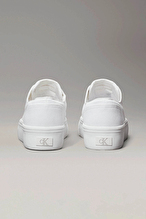 Calvin Klein Kadın Vulc Flatform Low Canvas Mg Ayakkabı YW0YW0176301W