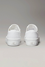 Calvin Klein Kadın Vulc Flatform Low Canvas Mg Ayakkabı YW0YW0176301W