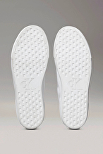 Calvin Klein Kadın Vulc Flatform Low Canvas Mg Ayakkabı YW0YW0176301W