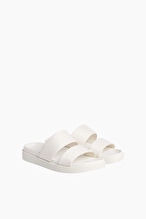 Calvin Klein Kadın Flat Slide Jacq Terlik HW0HW02486AEO