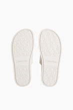 Calvin Klein Kadın Flat Slide Jacq Terlik HW0HW02486AEO