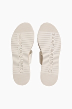 Calvin Klein Jeans Kadın Sporty Rope Mg Lth Webbing Terlik YW0YW01704AEO