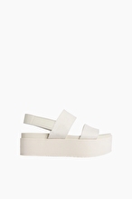 Calvin Klein Jeans Kadın Flatform Sandal SlIng In Sandalet YW0YW01788AEO