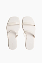 Calvin Klein Kadın Double Bar Slide Jelly Terlik HW0HW02417AEO