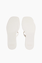 Calvin Klein Kadın Double Bar Slide Jelly Terlik HW0HW02417AEO
