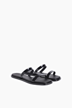 Calvin Klein Kadın Double Bar Slide Jelly Terlik HW0HW02417BEH