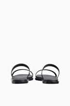 Calvin Klein Kadın Double Bar Slide Jelly Terlik HW0HW02417BEH