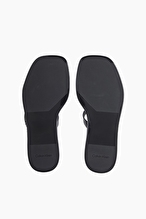 Calvin Klein Kadın Double Bar Slide Jelly Terlik HW0HW02417BEH