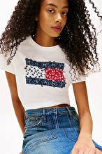 Tommy Jeans Kadın Tişört DW0DW20897