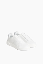 Calvin Klein Kadın Chunky Cupsole Lace Up Lth Met Ayakkabı YW0YW019480LC
