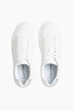Calvin Klein Kadın Chunky Cupsole Lace Up Lth Met Ayakkabı YW0YW019480LC