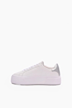 Calvin Klein Kadın Flatform Laceup Lth Met Ayakkabı YW0YW019290LC