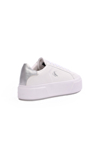 Calvin Klein Kadın Flatform Laceup Lth Met Ayakkabı YW0YW019290LC
