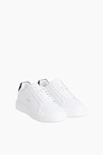 Calvin Klein Jeans Erkek Chunky Cupsole Lace Up Lth Ayakkabı YM0YM0134401W