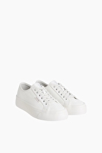 Calvin Klein Jeans Kadın Vulc Flatform Laceup Lth Ayakkabı YW0YW01932YAJ
