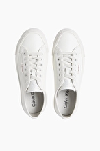 Calvin Klein Jeans Kadın Vulc Flatform Laceup Lth Ayakkabı YW0YW01932YAJ