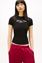 Tommy Jeans Kadın Tişört DW0DW21838