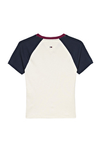 Tommy Jeans Kadın Tişört DW0DW22536