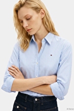 Tommy Hilfiger Kadın Gömlek WW0WW47169