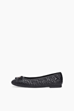 Tommy Hilfiger Kadın Quilted Ballerina Ayakkabı FW0FW09264BDS