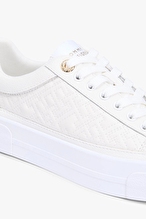 Tommy Hilfiger Kadın Platform Sneaker Quilted Ayakkabı FW0FW09265YBL