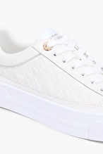 Tommy Hilfiger Kadın Platform Sneaker Quilted Ayakkabı FW0FW09265YBL