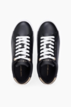 Tommy Hilfiger Kadın Ess Chic Court Sneaker Ayakkabı FW0FW09019BDS
