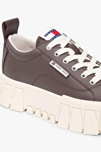 Tommy Jeans Kadın Vulc Flatform Leather Ayakkabı EN0EN03008GW1