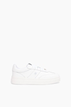 Tommy Hilfiger Kadın Modern Court Sneaker Tumbled Ltr Ayakkabı FW0FW09029YBS