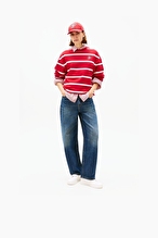 Tommy Hilfiger Kadın Modern Court Sneaker Tumbled Ltr Ayakkabı FW0FW09029YBS