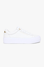 Tommy Hilfiger Kadın Platform Sneaker Tumbled Ltr Ayakkabı FW0FW09018YBS