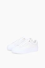Tommy Hilfiger Kadın Platform Sneaker Tumbled Ltr Ayakkabı FW0FW09018YBS