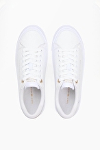 Tommy Hilfiger Kadın Platform Sneaker Tumbled Ltr Ayakkabı FW0FW09018YBS