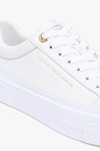 Tommy Hilfiger Kadın Platform Sneaker Tumbled Ltr Ayakkabı FW0FW09018YBS