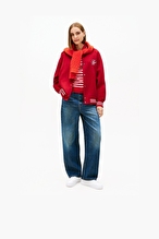 Tommy Hilfiger Kadın Platform Sneaker Tumbled Ltr Ayakkabı FW0FW09018YBS