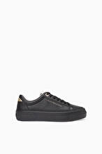 Tommy Hilfiger Kadın Platform Sneaker Tumbled Ltr Ayakkabı FW0FW09018BDS