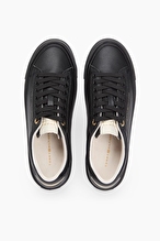 Tommy Hilfiger Kadın Platform Sneaker Tumbled Ltr Ayakkabı FW0FW09018BDS