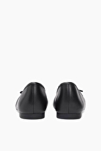 Tommy Hilfiger Kadın Smooth Lthr Ballet Ayakkabı FW0FW09006BDS