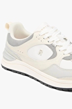 Tommy Hilfiger Kadın Casual Fashion Runner Mix Mat Ayakkabı FW0FW090340F6