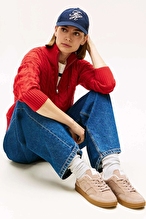 Tommy Hilfiger Kadın Heritage Court Sneaker Suede Ayakkabı FW0FW09266AFE