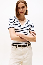 Tommy Hilfiger Kadın Tişört WW0WW40584