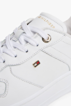 Tommy Hilfiger Kadın Sporty Cupsole Leather Ayakkabı FW0FW08795YBS