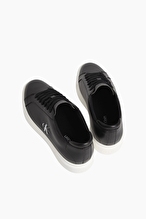 Calvin Klein Jeans Erkek Basket Cupsole Laceup Lth Ml Ayakkabı YM0YM01460BEH