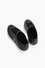 Calvin Klein Jeans Erkek Basket Cupsole Laceup Lth Ml Ayakkabı YM0YM01460BEH