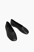 Calvin Klein Kadın Round Ballerina Lth Ayakkabı HW0HW029430GJ
