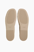 Calvin Klein Kadın Oblique Espadrille Webbing Ayakkabı HW0HW02934PDT