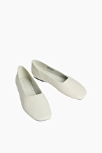 Calvin Klein Kadın Round Ballerina Lth Ayakkabı HW0HW02943CHE